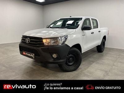 Usado Toyota HiLux 150 CV (110 kW) 2020 Blanco Recogida