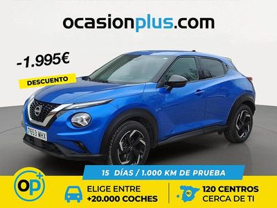 Usado Nissan Juke N-Connecta 114 CV (83 kW) 2023 Azul SUV