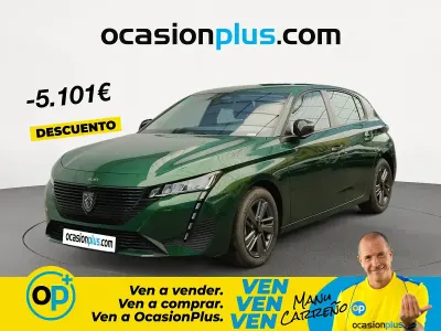 Usado Peugeot 308 Active 130 CV (95 kW) 2024 Verde Berlina