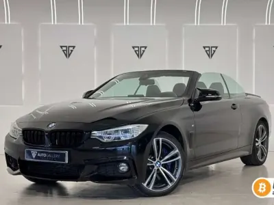 Usado BMW 435 Comfort Edition 313 CV (230 kW) 2015 Negro Descapotable