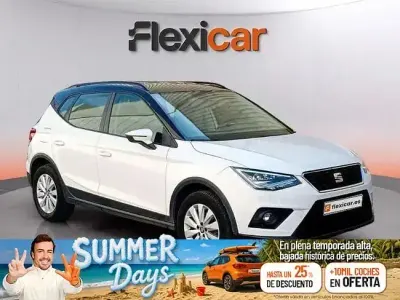 Usado Seat Arona Ecomotive 95 CV (69 kW) 2018 Blanco SUV