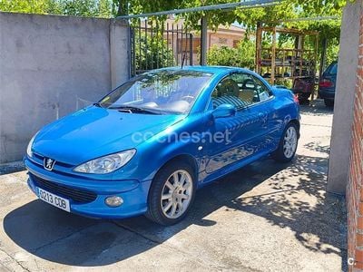 Azul Usado 2002 Peugeot 206 Descapotable | 3000 € (Precio justo)