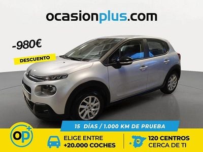 Gris Usado 2017 Citroën C3 Feel Utilitario | 8325 € (Precio justo)