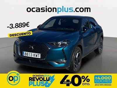 Usado DS Automobiles DS3 Crossback Grand Chic 130 CV (95 kW) 2019 Azul SUV