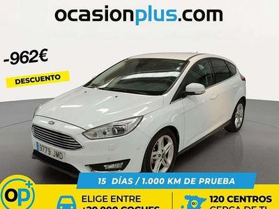 Usado Ford Focus Titanium 125 CV (91 kW) 2016 Blanco Utilitario