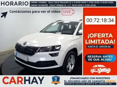 Usado Skoda Karoq Ambition 150 CV (110 kW) 2020 Blanco SUV