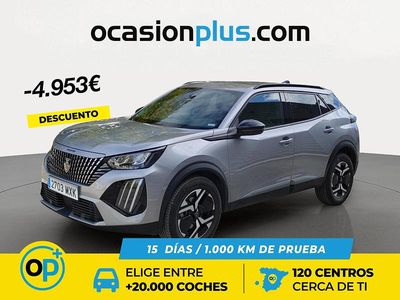 Usado Peugeot 2008 Allure 136 CV (100 kW) 2024 Gris SUV