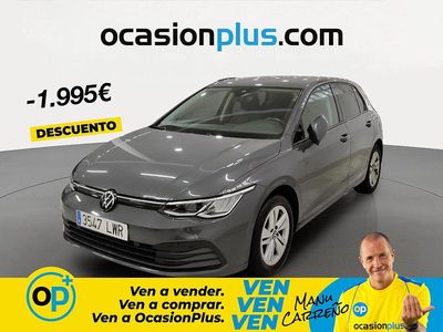 Usado VW Golf VIII Life 110 CV (80 kW) 2022 Gris