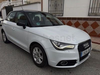 Usado Audi A1 Sportback Ambition 140 CV (102 kW) 2014 Blanco Utilitario
