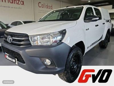 Blanco Usado 2017 Toyota HiLux Recogida | 23.900 € (Precio justo)