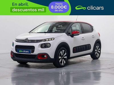 Usado Citroën C3 PureTech 82 CV (60 kW) 2019 Blanco Utilitario