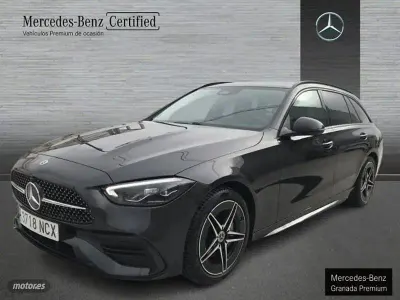 Usado Mercedes C220 200 CV (147 kW) 2025 Gris Familiar