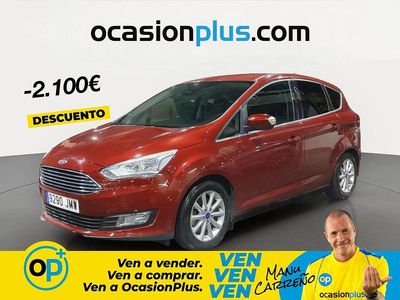 Usado Ford C-MAX Titanium 150 CV (110 kW) 2016 Rojo Monovolumen