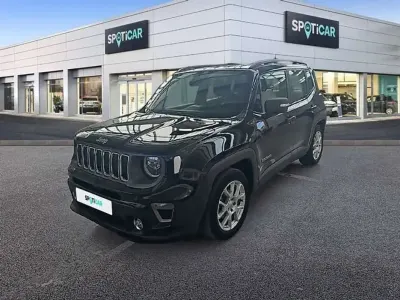 Usado Jeep Renegade Limited 120 CV (88 kW) 2021 Negro SUV