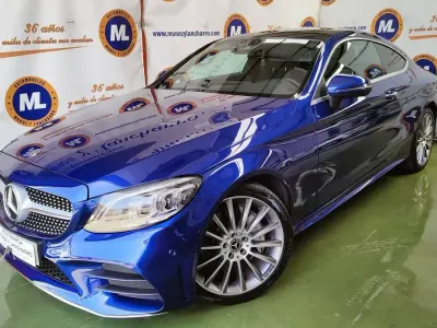 Occasion Mercedes C300 245 PK (180 kW) 2019 Blauw Coupé