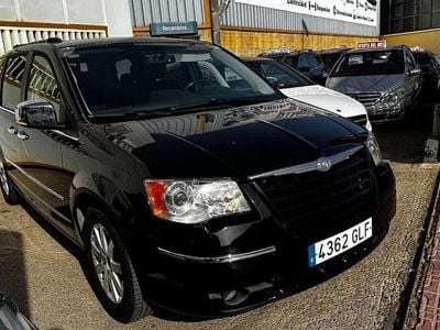 Negro Usado 2009 Chrysler Voyager Limited Monovolumen | 10.500 €
