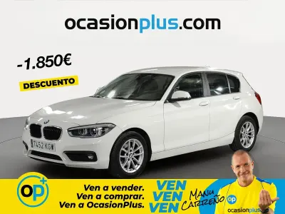Usado BMW 116 116 CV (85 kW) 2018 Blanco Utilitario