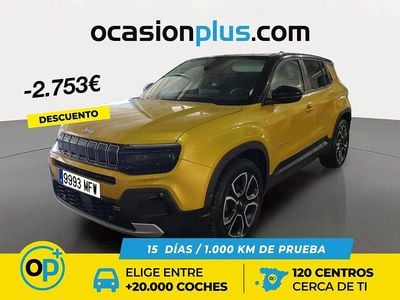 Begagnad Jeep Avenger Summit 100 HK (73 kW) 2023 Gul SUV