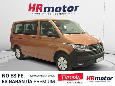 Usado VW Caravelle Trendline 110 CV (80 kW) 2020 Naranja Monovolumen