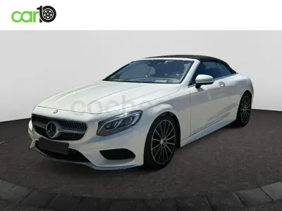 Usado Mercedes S500 455 CV (334 kW) 2017 Blanco Descapotable