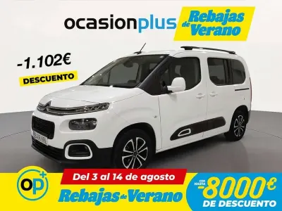 Usado Citroën Berlingo Shine 102 CV (75 kW) 2018 Blanco Monovolumen