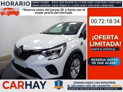 Usado Renault Captur Intens 101 CV (74 kW) 2021 Blanco SUV