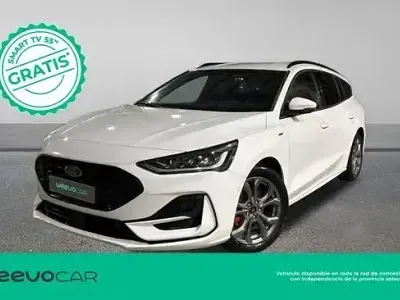 Usado Ford Focus ST-Line 125 CV (91 kW) 2024 Blanco Familiar