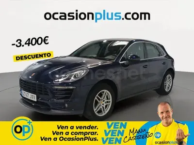 Usado Porsche Macan 258 CV (189 kW) 2017 Azul SUV
