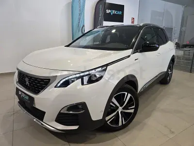 Usado Peugeot 3008 GT-line 130 CV (95 kW) 2020 Blanco SUV