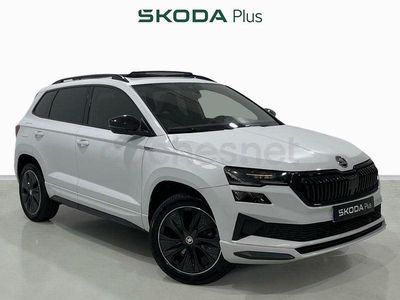 Usado Skoda Karoq SportLine 150 CV (110 kW) 2022 Blanco SUV