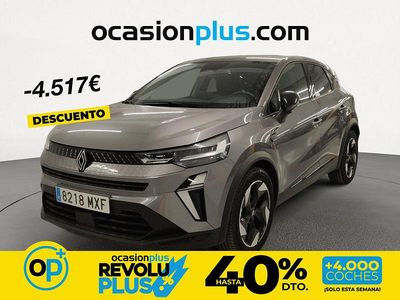 Usado Renault Captur Techno 90 CV (66 kW) 2024 Gris SUV