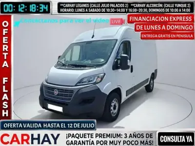 Usado Fiat Ducato 136 CV (100 kW) 2021 Blanco Van