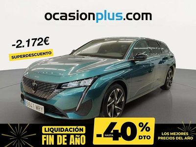 Usado Peugeot 308 SW Allure 131 CV (96 kW) 2024 Azul Familiar