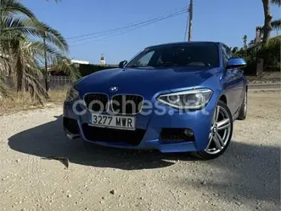 Usado BMW 118 M Sport 143 CV (105 kW) 2015 Azul Utilitario