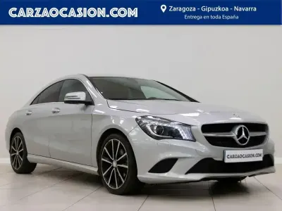 Usado Mercedes CLA200 136 CV (100 kW) 2016 Gris Berlina
