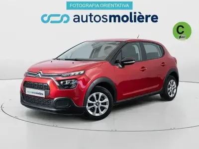 Usado Citroën C3 Feel 82 CV (60 kW) 2019 Rojo Utilitario