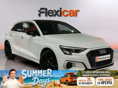 Usado Audi A3 Sportback 110 CV (80 kW) 2021 Blanco Utilitario