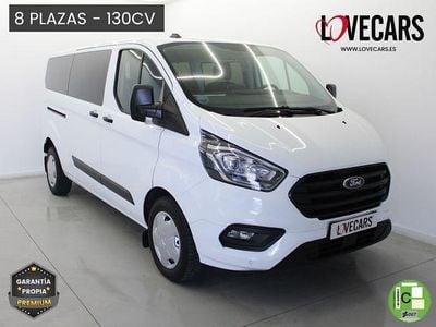 Blanco Usado 2023 Ford Transit Custom Familiar | 21.990 € (Precio justo)