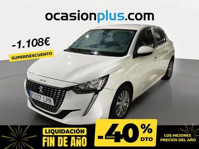 Blanco Usado 2021 Peugeot 208 Active Utilitario | 12.190 € (Precio justo)