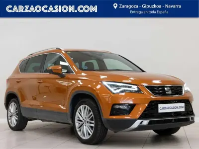 Usado Seat Ateca XCELLENCE 150 CV (110 kW) 2018 Naranja SUV