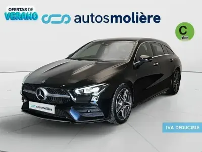 Usado Mercedes CLA200 150 CV (110 kW) 2022 Negro Berlina