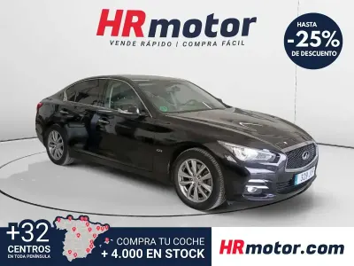 Usado Infiniti Q50 Premium 170 CV (125 kW) 2017 Negro Berlina
