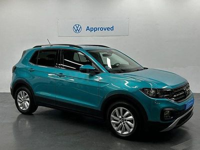 Usado VW T-Cross Advance 95 CV (69 kW) 2022 Azul SUV