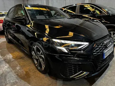 Usado Audi A3 S-Line 204 CV (150 kW) 2022 Negro Berlina