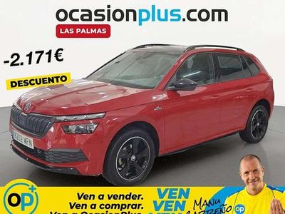 Usado Skoda Kamiq Monte Carlo 110 CV (80 kW) 2023 Rojo SUV