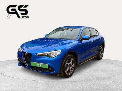 Usado Alfa Romeo Stelvio Sprint 190 CV (139 kW) 2020 Azul SUV