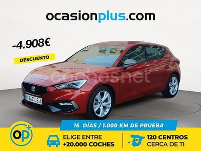 Rojo Usado 2021 Seat Leon FR Berlina | 18.490 € (Buen precio)