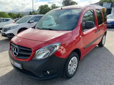 Usado Mercedes Citan 109 90 CV (66 kW) 2015 Rojo Monovolumen