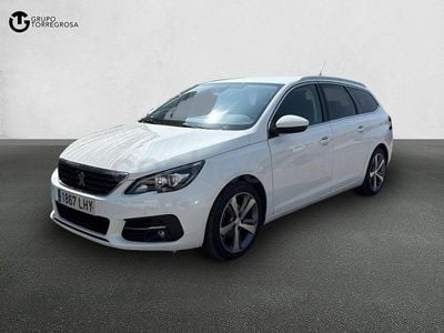 Usado Peugeot 308 SW Allure 130 CV (95 kW) 2020 Blanco Familiar