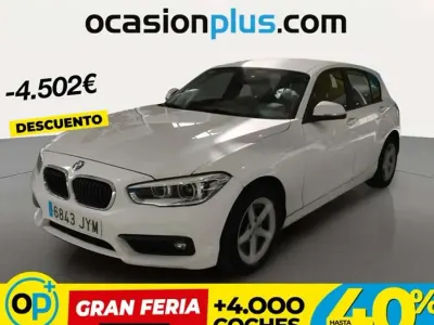 Usado BMW 116 116 CV (85 kW) 2017 Blanco Utilitario
